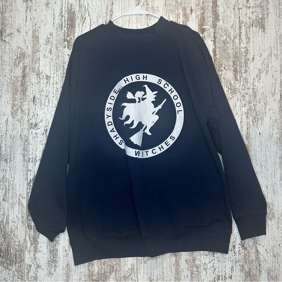 Netflix Fear Street Shadyside Logo Long Sleeve Graphic Sweatshirt Size XL - Picture 2 of 5